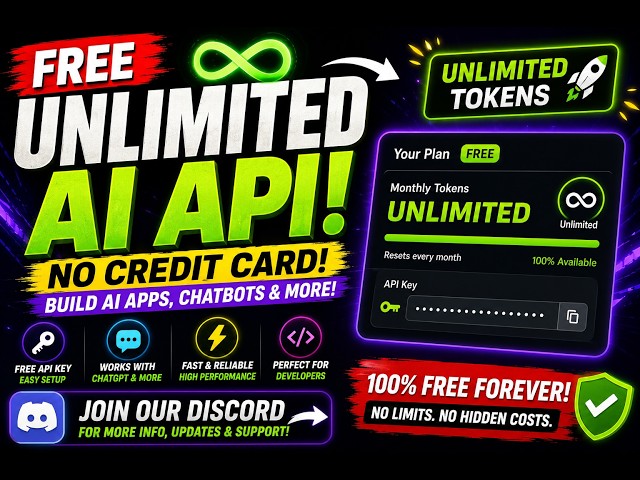 FREE 1 BILLION AI Tokens Every Month! 🤯 Build AI Apps & Chatbots (2026)