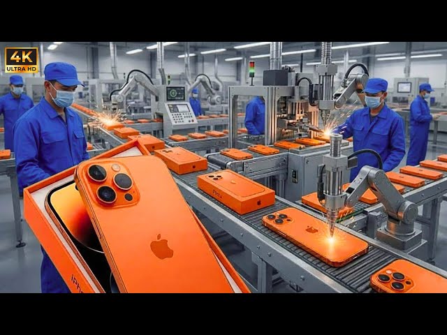 Inside the iPhone Factory | iPhone 17 Pro Max Manufacturing Process