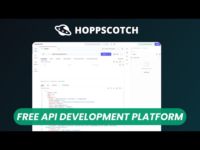 Hoppscotch: Free Open Source API Platform for Developers