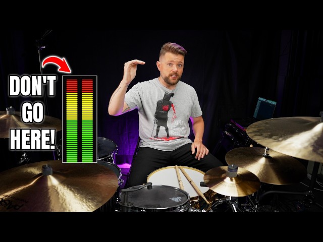 How To Record Drums - Part 4: Setting Levels & Tracking