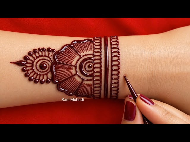 New stylish mehndi design | Easy back hand mehndi | Simple mehndi | Mehandi ka design | Mehndi 2026