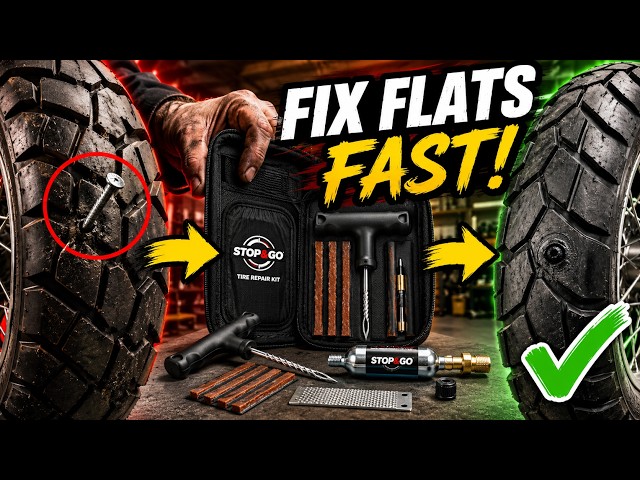 Don't Ride Without These: Top 10 Motorcycle Tire Repair Kits 2026