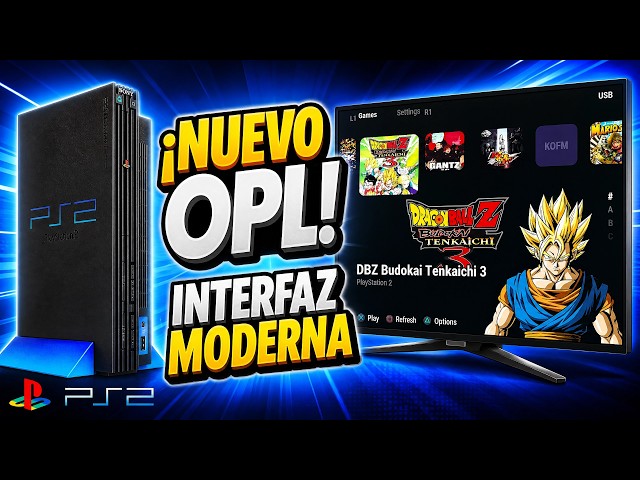 REVOLUTIONIZE your PS2! 🚀 PS2 Launcher: The MOST MODERN Interface for your Games (Goodbye Old OPL!)