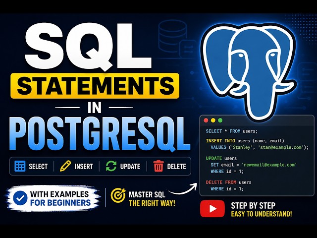 Deep insights into sql statements in postgresql