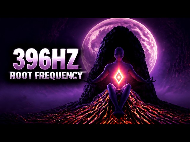 396 Hz Root Chakra: The Only Frequency You Need for Absolute Stillness with Strong Theta Waves!
