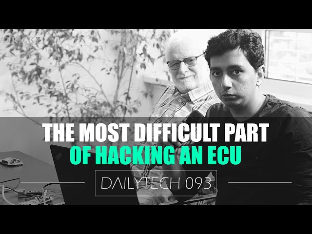 The Most Difficult Part of Hacking an ECU (2019)