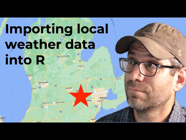 Scraping weather data from the internet with R and the tidyverse (CC231)