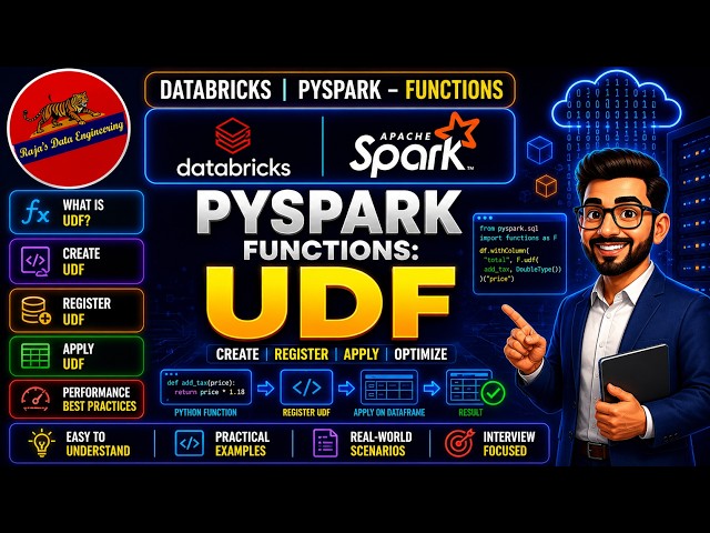 33. Databricks | Spark | Pyspark | UDF