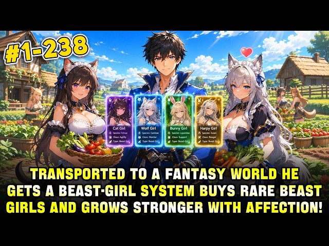 Stuck in a Fantasy World, He Unlocks Beast Girl Encyclopedia System—Now He Has OP Waifus and Chill!