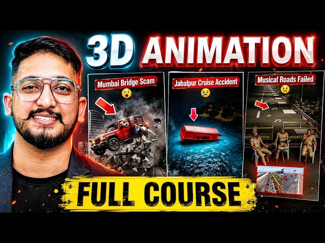 How to Make 3D Animation Videos on Mobile | Free Prisma 3D Tutorial Full Course