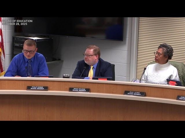 Enfield, CT - Board of Education - October 28, 2025