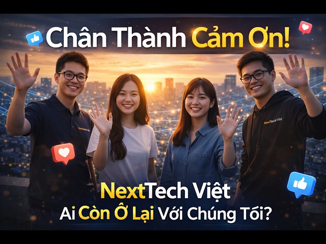 NEXTTECH VIỆT – HÀNH TRÌNH VÀ SỰ BIẾT ƠN !