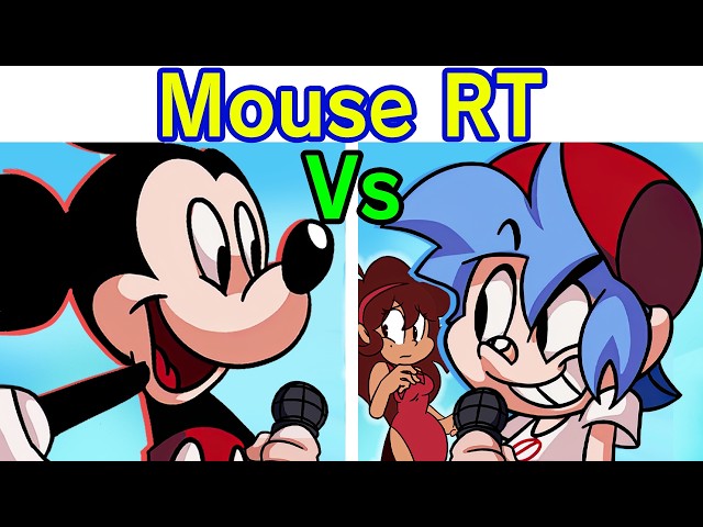 Friday Night Funkin' - VS Mickey Mouse: Rookies Edition - Disk 1 Demo (FNF Mod) (BF/GF at Clubhouse)