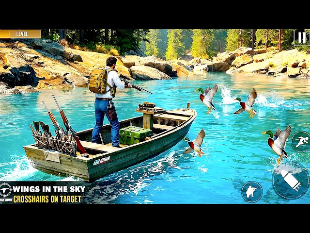 Duck Hunting 3D - FPS Shooting Gameplay Walkthrough (iOS, Android)