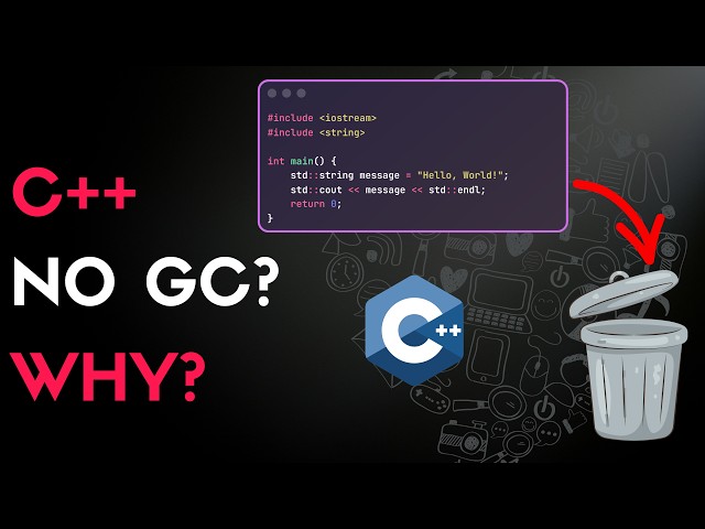 Why Doesn't C++ Need a Garbage Collector?