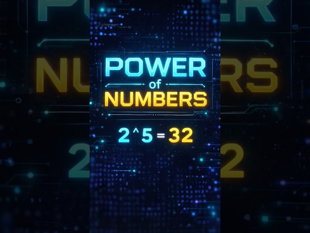 Power of Numbers in Java 🔥 | Learn a^b in 30 Seconds