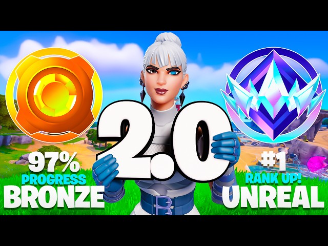 Unranked to UNREAL Solo Ranked Speedrun But in RANKED 2.0...