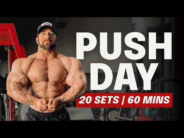 60-Minute Push Day | Chest, Delts & Biceps