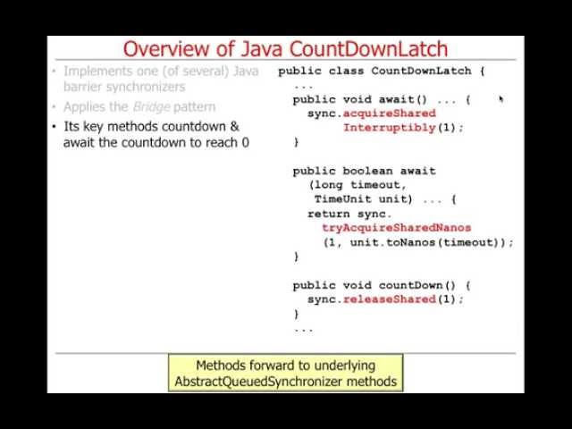 Java Barrier Synchronization