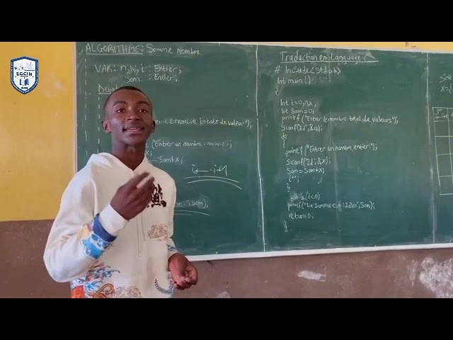 Un algorithme en utilisant la boucle Pour, répéter et Tant que par les élèves ingénieurs de EGCIM