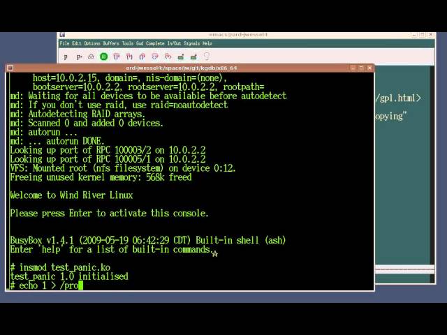 LinuxCon2010 State of kernel debugging video (1 of 6)