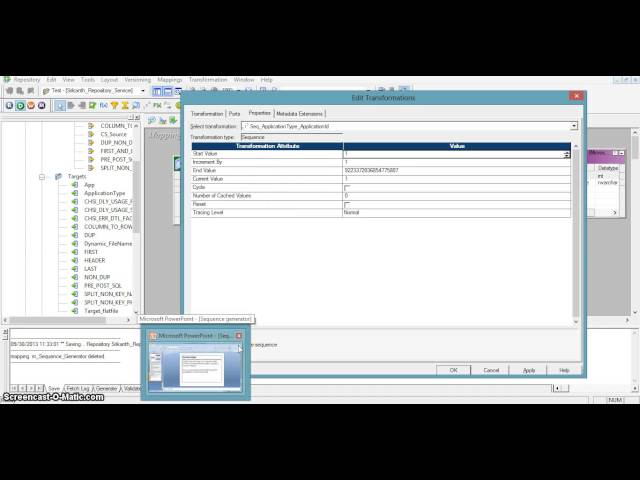 Sequence Generator in Informatica