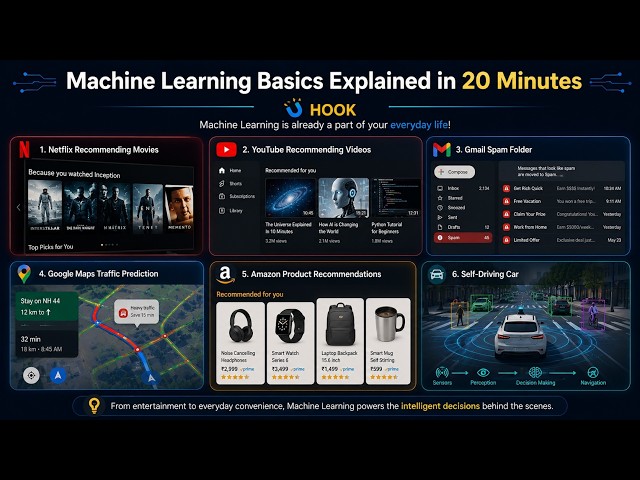 Machine Learning Basics Explained in 20 Minutes