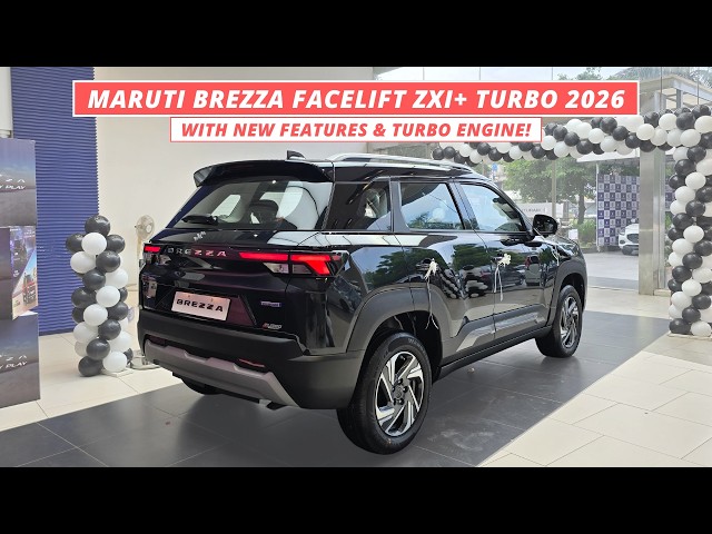 New Maruti Brezza Facelift 2026 ZXI Plus Turbo | Brezza Facelift 2026 Top Model | GA Automotive