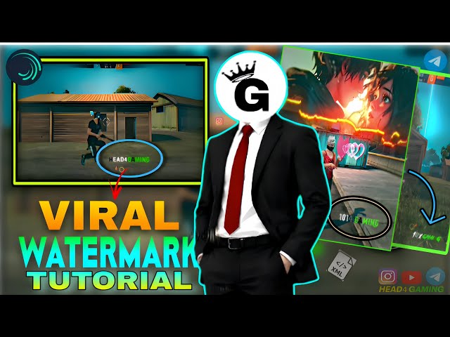 NEW WATERMARK TUTORIAL 🔥 | 1014 gaming watermark 💥| Watermark Editing ♥️ |#alightmotion #1014gaming 