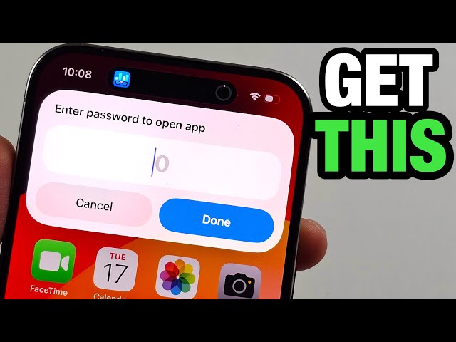 How To Lock Apps on iPhone iOS with Different Password (App Lock)