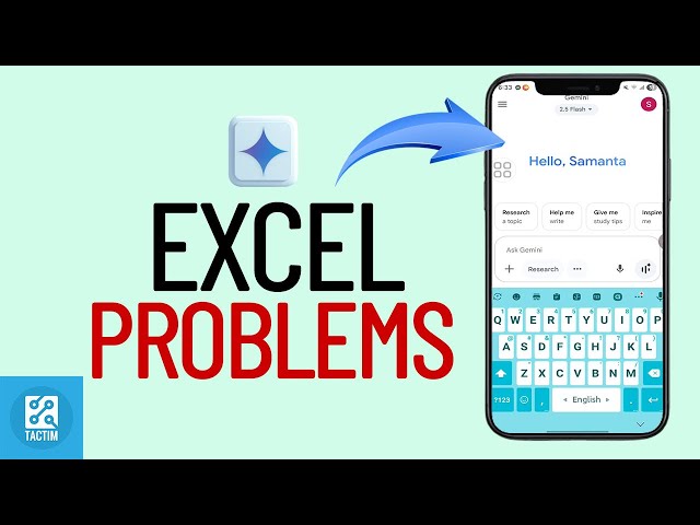 How To Solve Excel Problems With Gemini 2025