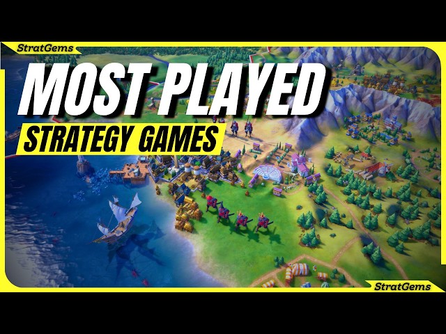 Top 15 Most Played Strategy Games Right Now (2026)