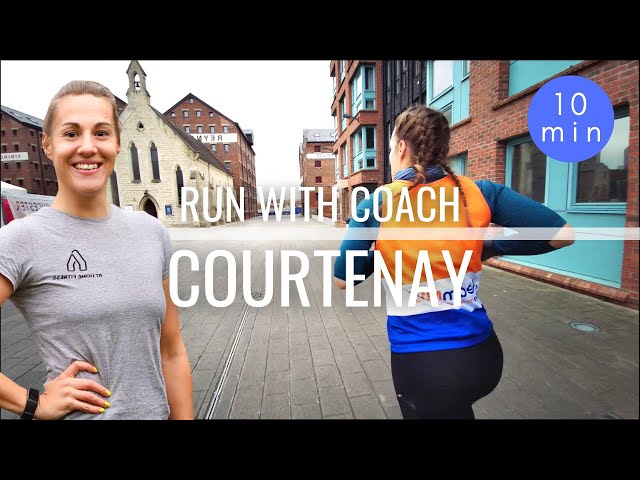Run with Coach Courtenay 10 Minute | Virtual Run with music | Treadmill Workout Scenery | Gloucester