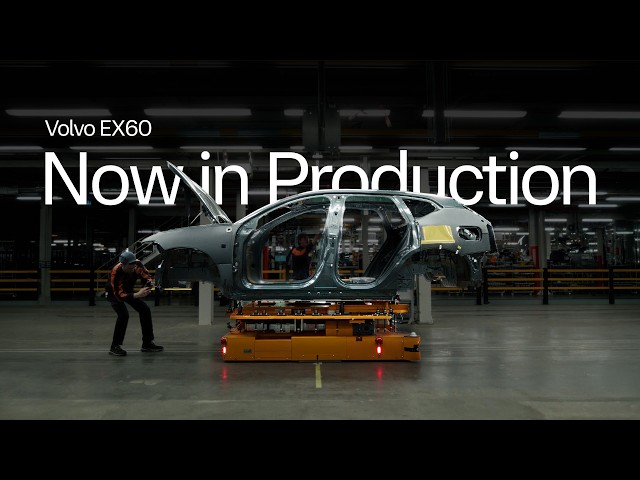 Watch the new Volvo EX60 take shape.