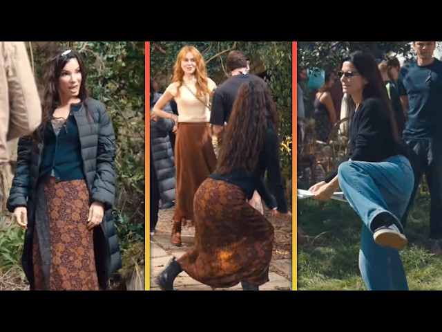 Sandra Bullock and Nicole Kidman GOOF OFF Behind the Scenes of Practical Magic 2