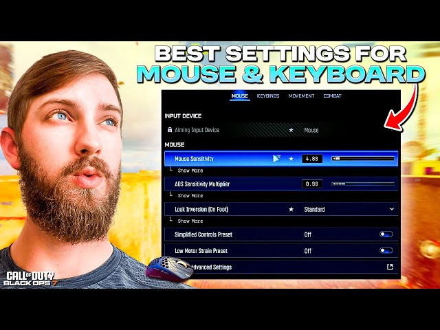 BEST Warzone Black Ops 7 Settings for Mouse and Keyboard 💯
