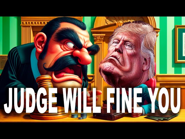 DONALD, JUDGE WILL FINE YOU - A Parody | John Emory & Don Caron