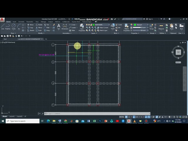 HOW TO DETAIL REINFORCED CONCRETE SLABS TO BS 8110. PART 5 (Draw Reinforcement using Mirror Command)