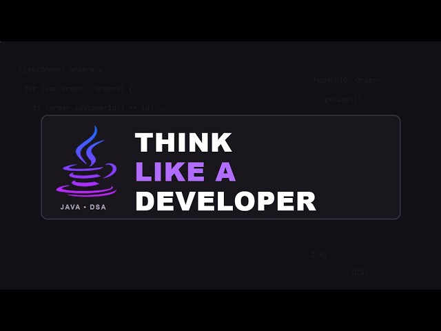 Why You Struggle With DSA | The Modern Java Workflow