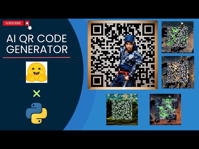 Ai QR Code Generator Using @huggingpeacock6512  | Ai QR Code Project Using Python #Ai #qrcode