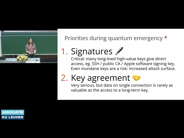 COSIC Course 2026 - Bas Westerbaan (Cloudflare) - Postquantum migration: Internet