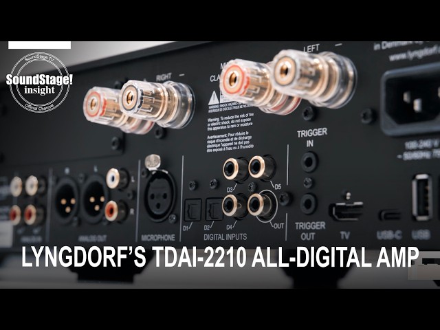Explicación del Lyngdorf Audio TDAI-2210: Claridad totalmente digital con opciones analógicas