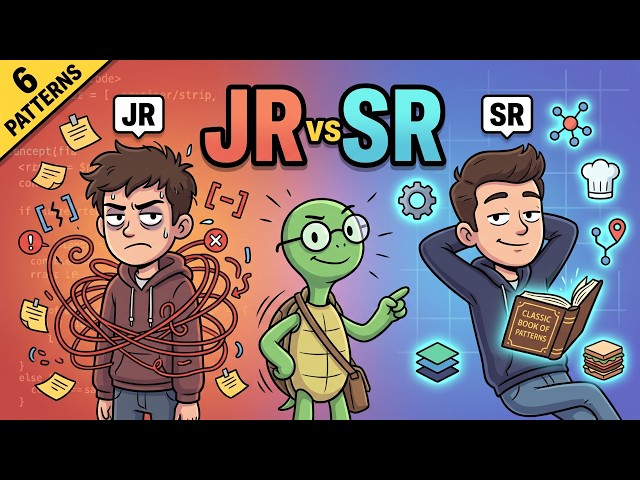 6 Patrones de Diseño en 25 min (los que TODO Senior usa)