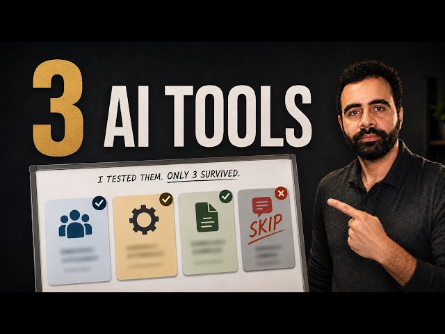 3 AI Tools Worth Paying For in 2026 (and What to Skip)