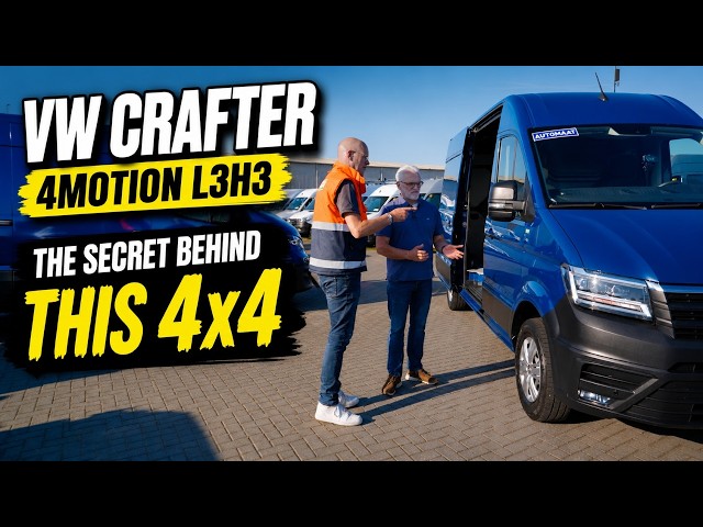 VW Crafter 4Motion L3H3 | Special 4x4 not from Volkswagen | walkaround & review