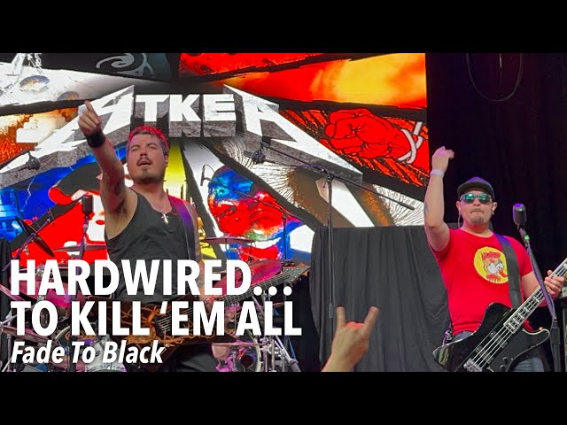 HARDWIRED…TO KILL ‘EM ALL - Fade To Black  (Metallica) - Live @ WL Midtown - Houston, TX 3/17/24 4K