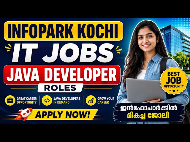 🚀 Infopark Kochi IT Jobs | Java Developer Roles | Great Jobs at Infopark