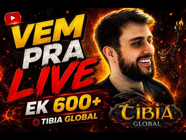 🔥 KNIGHT 600+ FARMANDO MUITO NO TIBIA GLOBAL | LOOT, PROFIT E HUNTS 🔥
