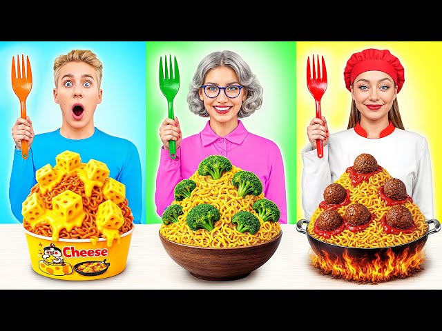 Reto De Cocina Yo vs Abuela | Ideas Increíbles Para Cocinar de Multi DO Challenge