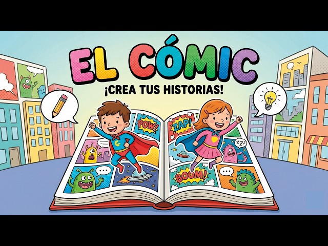 💥 The comic for children | Learn its parts